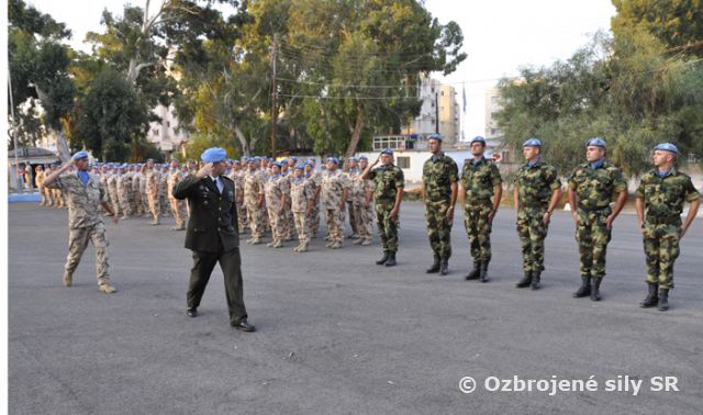 „Farewell Line Up“ odchádzajúcej rotácie slovenského kontingentu