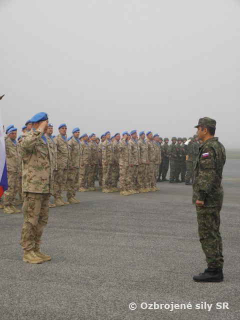 Odlet jesennej rotácie UNFICYP