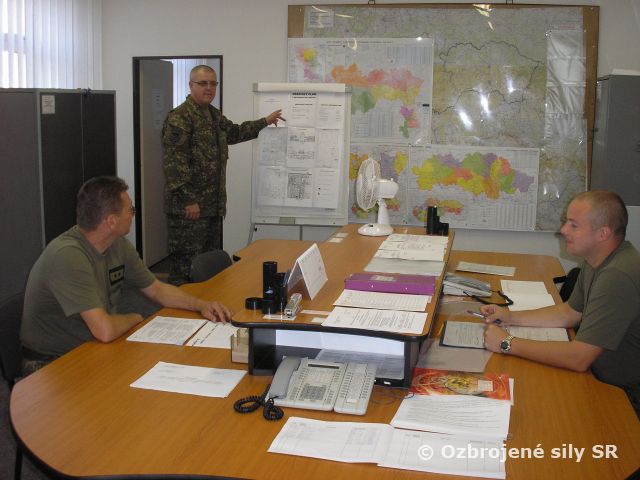 Čiastkový nácvik uvádzania 2. mechanizovanej brigády do pohotovosti a bojovej pohotovosti