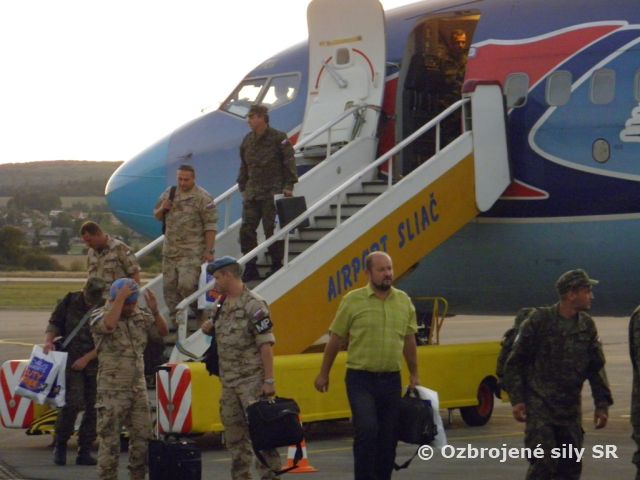 Návrat jednotky UNFICYP