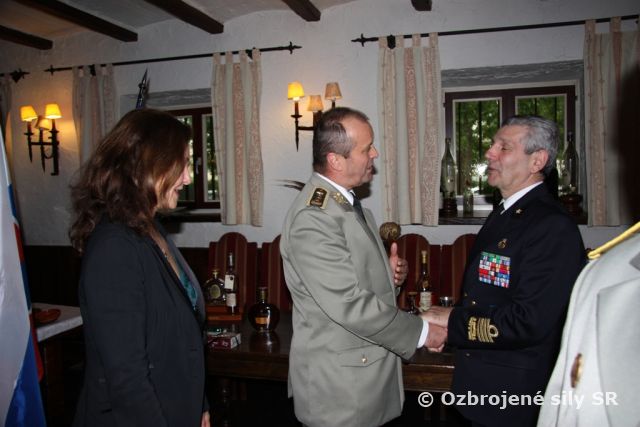 Recepcia ku dňu ozbrojených síl Slovenskej republiky