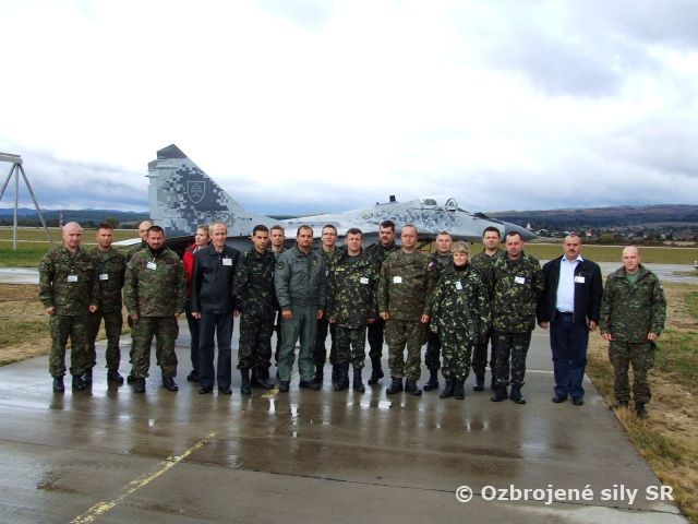 Inšpekcia Ukrajiny a Bieloruska na Sliači