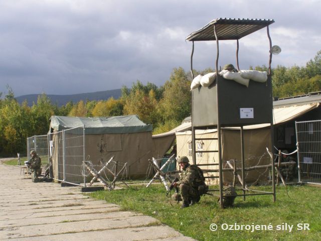 Taktické cvičenie OSTRAŽITÝ STRÁŽCA 2  vyvrcholenie prípravy strážnej jednotky ISAF