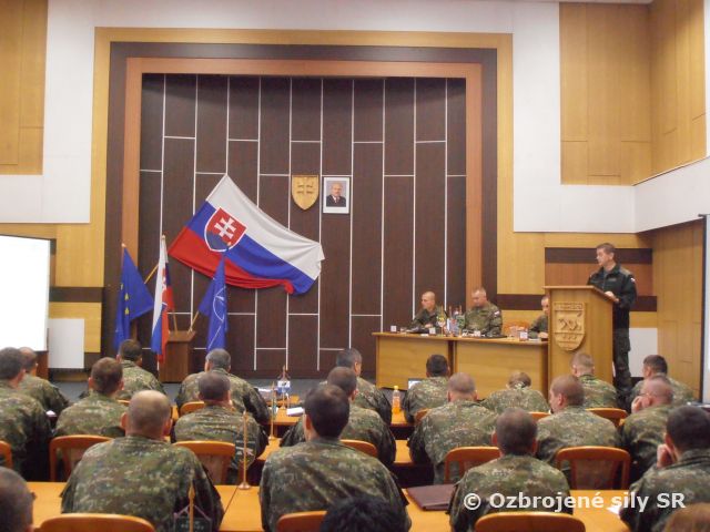 Odborné zhromaždenie k príprave vojakov do operácií MKM
