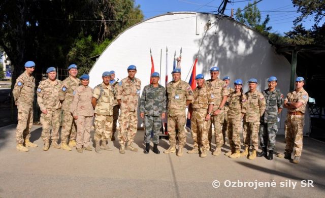 V Sektore 4 bol na inšpekcii generálmajor Chao Liu 