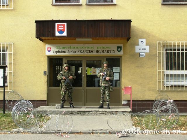 Prápor cvičil bojovú pohotovosť