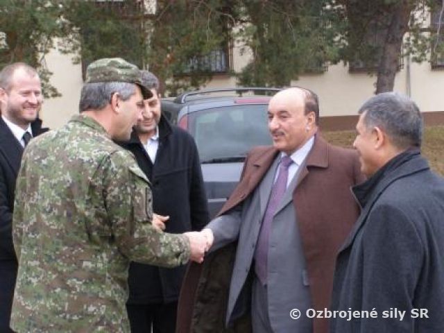 Návšteva veliteľa Pozemných síl Irackej republiky