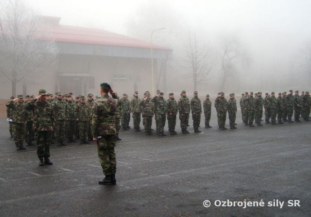 Zahájenie cvičenia k operácii FORT PRIBINA