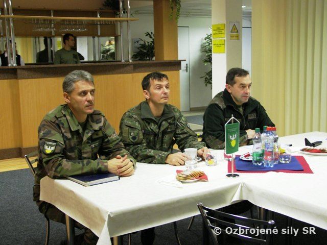 Návšteva 1. zástupcu náčelníka Generálneho štábu OS SR 