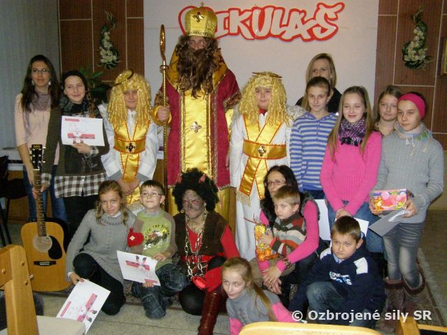 Mikulášska nádielka v 22. mechanizovanom prápore