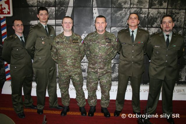 Slávnostné vyhodnotenie súťaže Inštruktor výcviku roka síl výcviku a podpory Ozbrojených síl SR  za výcvikový rok 2011