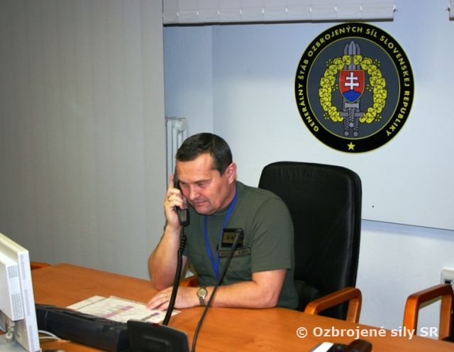 Náčelník GŠ generálmajor Peter Vojtek nezabúda ani na vojakov v zahraničných operáciách