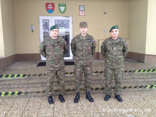 1. zástupca náčelníka GŠ OS SR navštívil posádku na východe