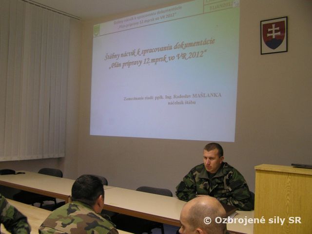 Príprava 12.mprsk pokračuje 