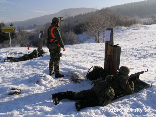 Pre štáb práporu začal február v mraze