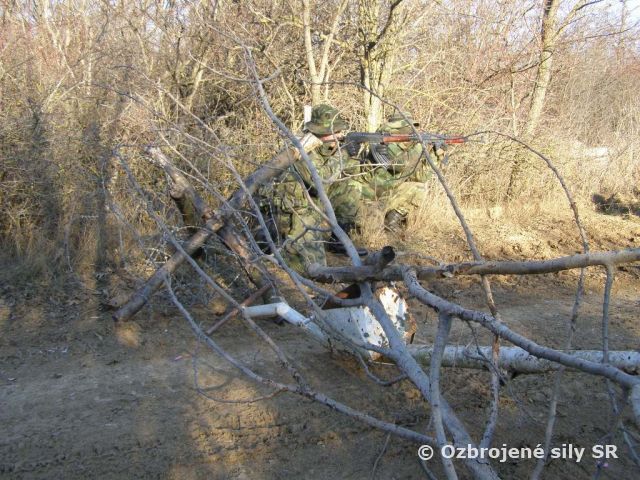 Výcvik prieskumnej čaty