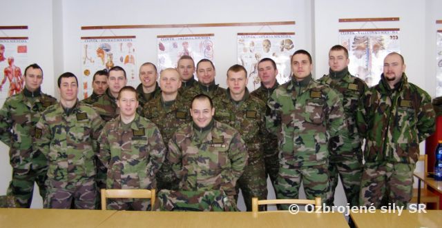 Kurz zberačov ranených pre NRF