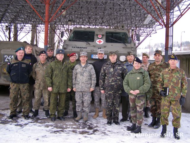 Návšteva zboru pridelencov