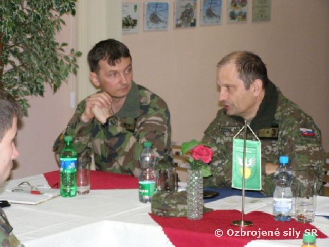 Návšteva brigádneho generála Ing. Ľubomíra SVOBODU v posádke