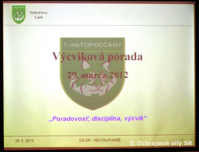 Výcviková porada na Lešti