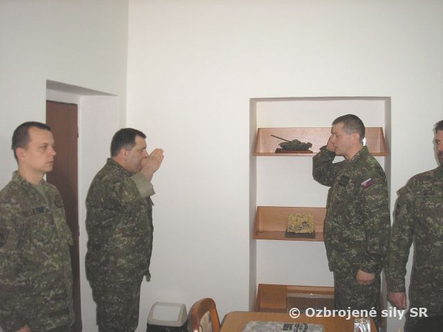 Porada veliteľa 2.mb v priestore prlogp