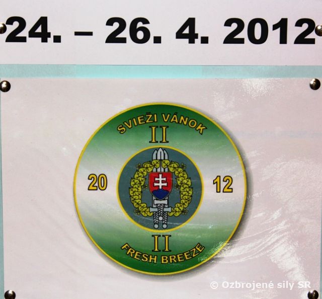 Čerstvý vánok 2012 na generálnom štábe