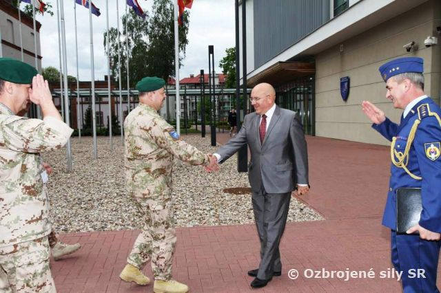 Vzácna návšteva na JFTC