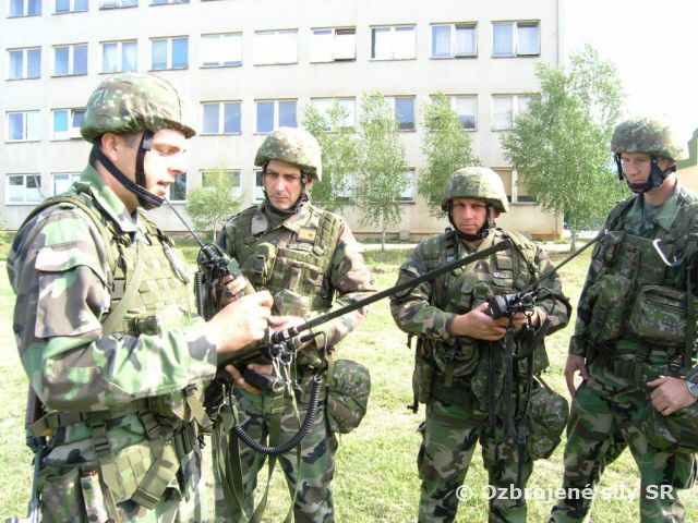 Preskúšanie základných bojových zručností veliteľstva a štábu práporu rchbo