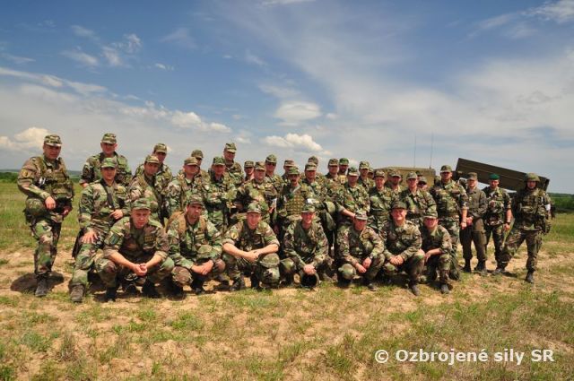 Súťaž o najlepšieho delostrelca pozemných síl OS SR vo VR 2012