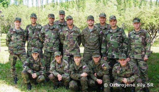 Kurz zberačov ranených pre NRF.