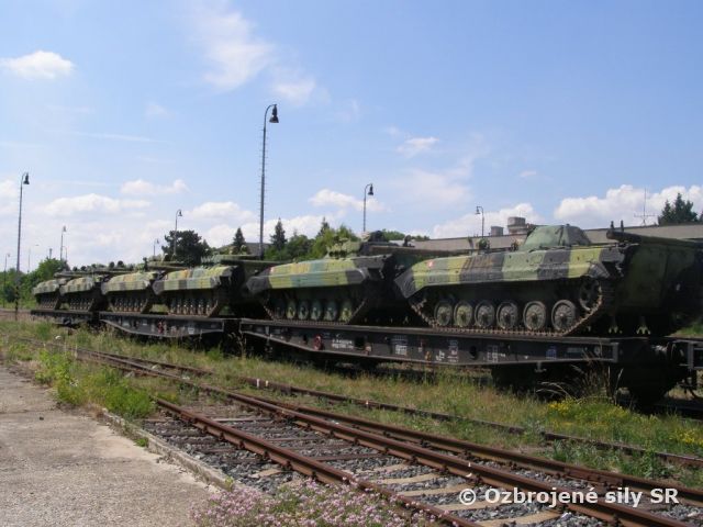 Poradová prehliadka a vagónovanie techniky pred vyvedením jednotiek