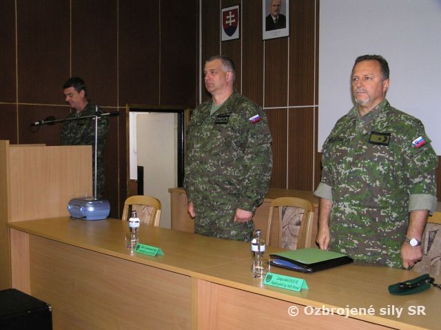 Menovanie veliteľa 1. mechanizovanej brigády