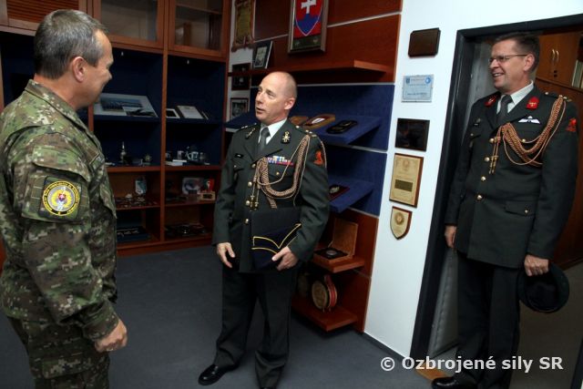 Stretnutie náčelníka GŠ a pridelenca obrany Holandského kráľovstva