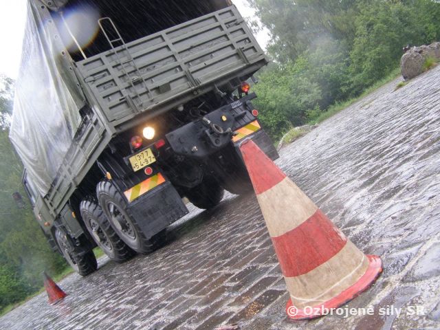 Príprava vodičov kolesovej techniky v Sučanoch