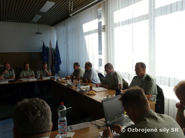 Vojenská rada veliteľa SVaP u VSLPS