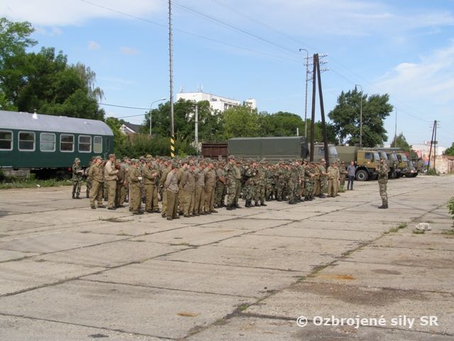 Výcvik vojsk v preprave po železnici