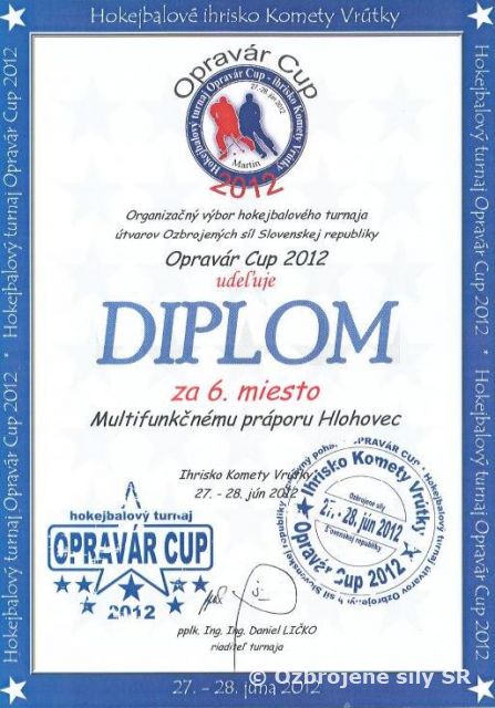 Opravár Cup 2012