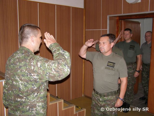 Návšteva náčelníka GŠ OS SR v posádke Prešov