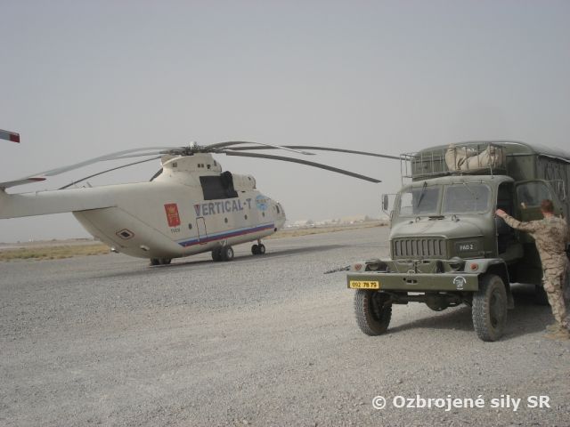 Preprava vojenskej techniky pre nový OMLT