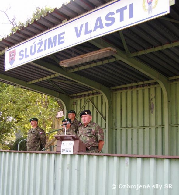 Slávnostná návšteva z Pozemných síl