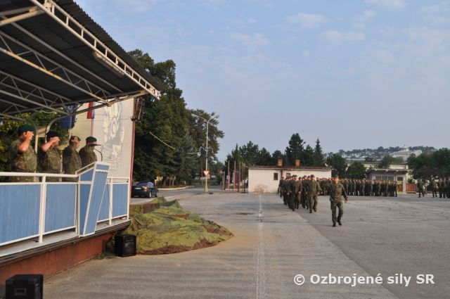 Návšteva veliteľa  Pozemných síl OS SR