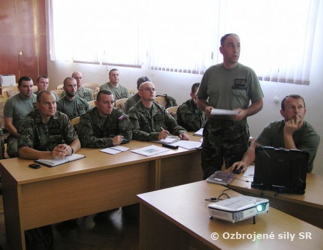 Štábny nácvik k cvičeniu FORT PRIBINA II 2012