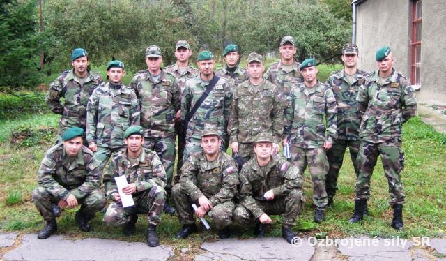 Kurz zberačov ranených pre NRF.