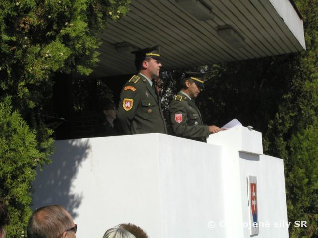 Slávnostný nástup Dňa OS SR vo VePBA