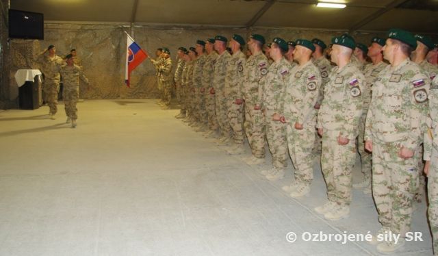 Septembrová rotácia slovenských vojakov v Afganistane