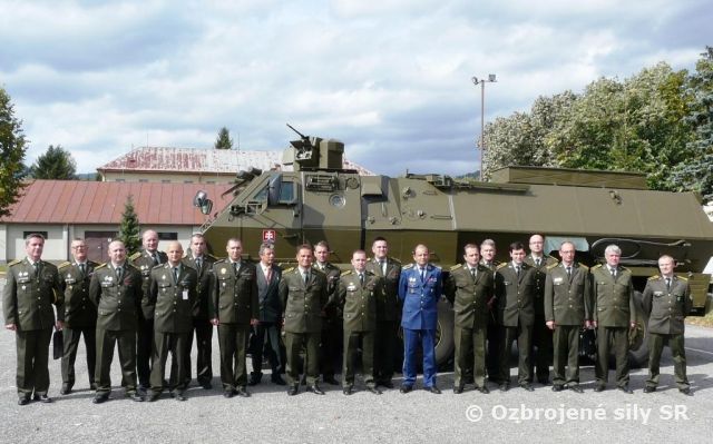 Vojenská rada Veliteľa SVaP OS SR v priestoroch Základne MOKIS Ružomberok