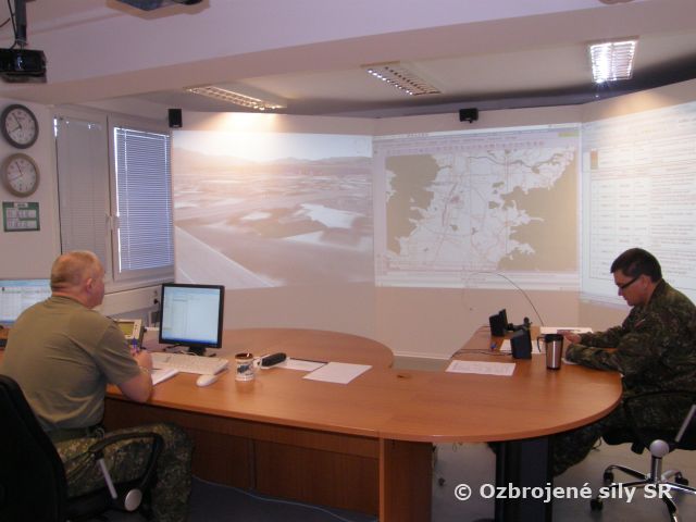 Veliteľská inšpekcia komplexného štábneho nácviku na Lešti