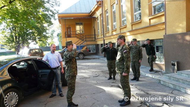 Návšteva 1. zástupcu náčelníka Generálneho štábu OS SR