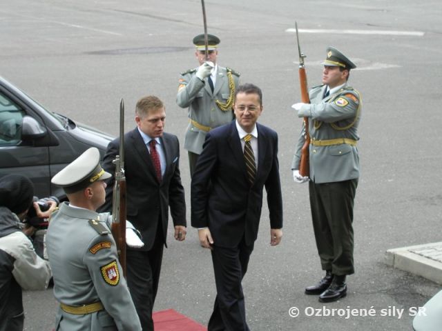 Predseda vlády SR na MO SR