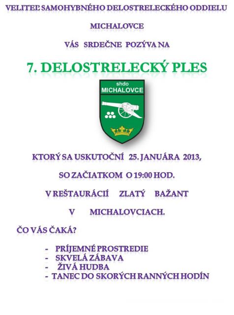 7. Delostrelecký ples 